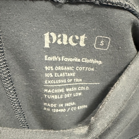 Pact Navy Women's Pants - Picture 2 of 2